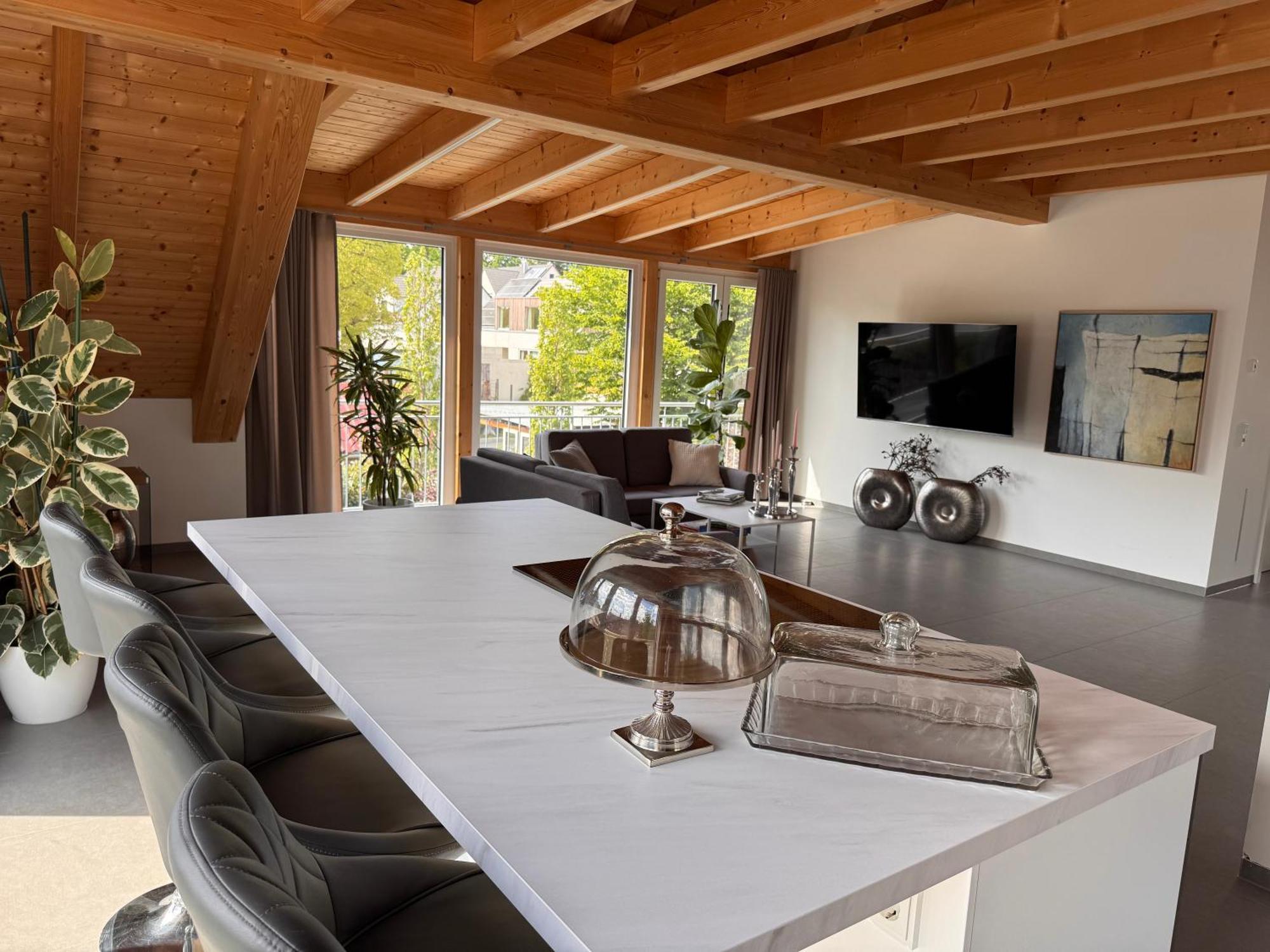 Moderne Ferienunterkunft/Wohnung Burgthann Zewnętrze zdjęcie