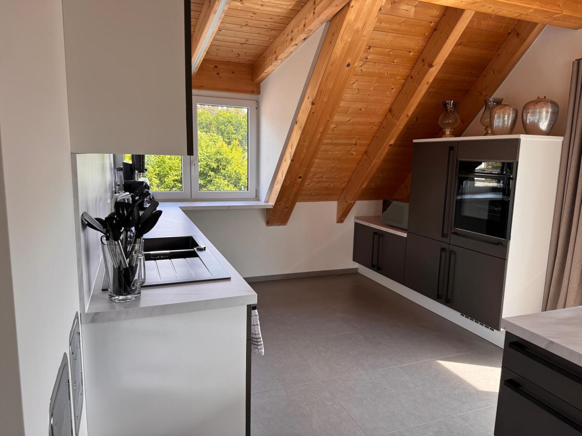 Moderne Ferienunterkunft/Wohnung Burgthann Zewnętrze zdjęcie